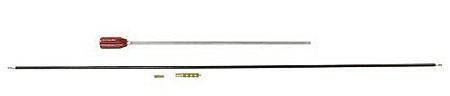 J. Dewey 2-Piece Cleaning Rod .50 cal Nylon Coated - Male Thread 12-28