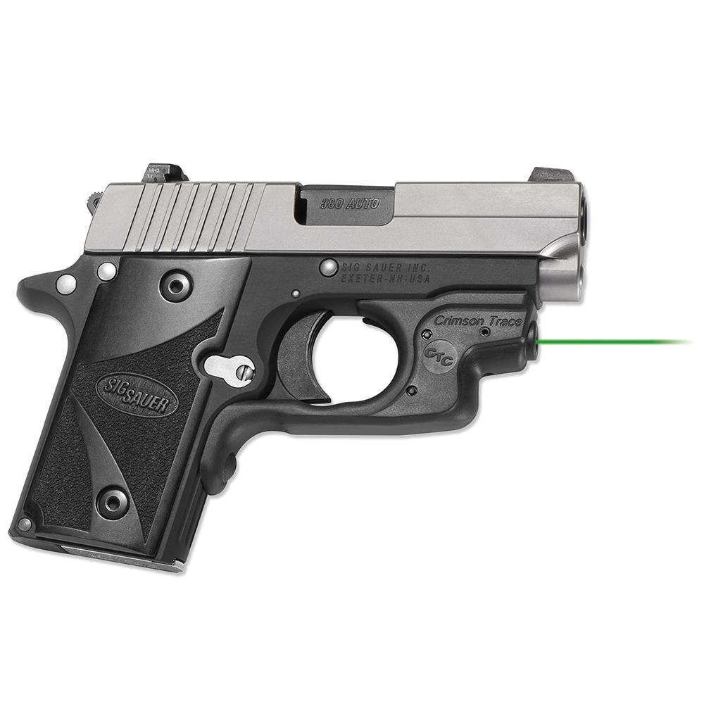 Crimson Trace LaserGuard Green Laser Sight for SIG P238/P938