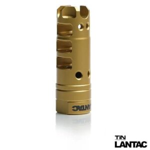 Lantac Dragon .223/556 Gold Titanium Nitride Muzzle Brake