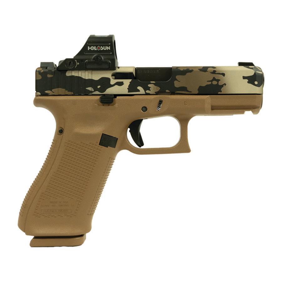 Glock V-Series 19x OR Camo 9mm with Holosun 407C X2