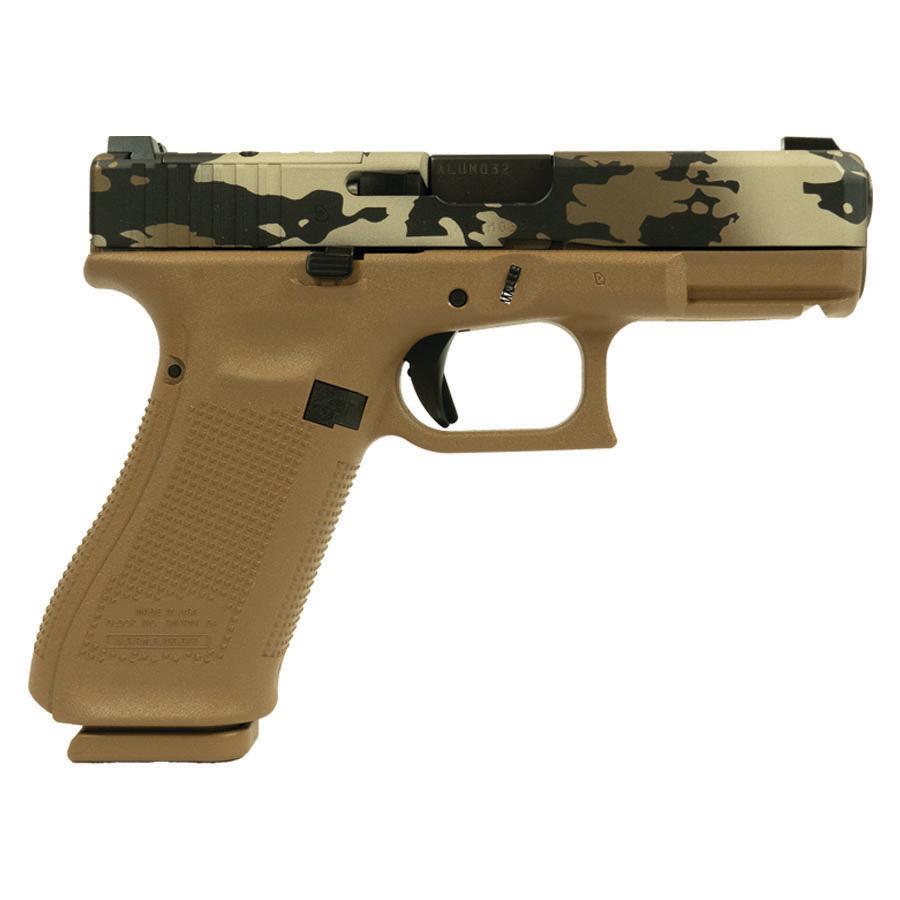 Glock V-Series 19x OR Camo 9mm Luger Handgun