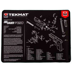 TekMat 15x20 Ultra Premium Gun Cleaning - Sig Sauer P320
