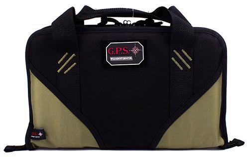 GPS Bags Memory Foam Pistol Case with Lockable Zippers