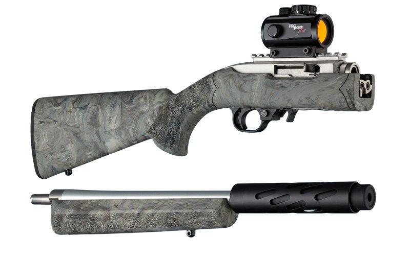 Hogue Ruger 10/22 Takedown Stock - Ghillie Green