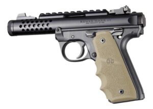 Ruger 22/45 MKIV Rubber Grip by Hogue - Flat Dark Earth