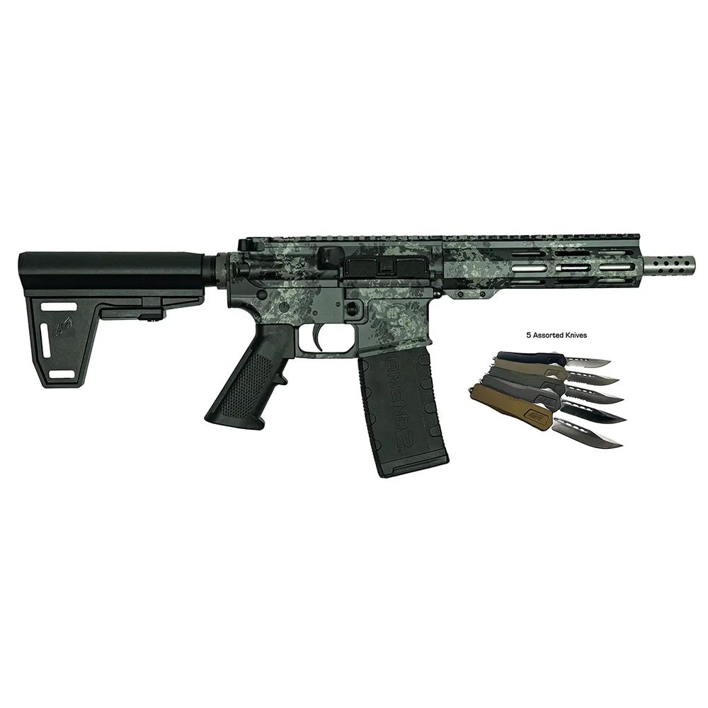 Great Lakes AR-15 Pistol .223 Wylde Camo Bundle