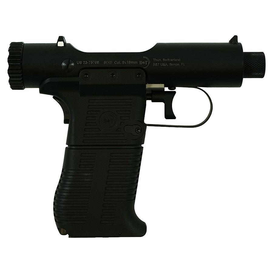 B&T Six9 Bolt Action Handgun 9mm Luger 9+1 Capacity