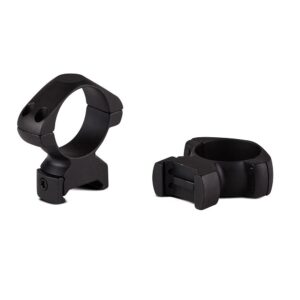 Konus 30mm High Steel Scope Rings - Matte Black