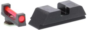 Ameriglo Red Fiber Glock Sight Set for 42-48