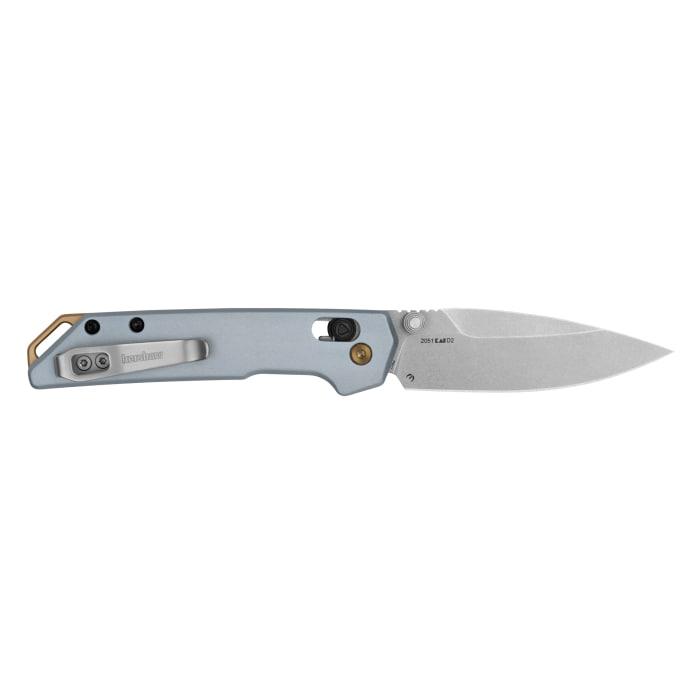 Kershaw Mini Iridium D2 Steel Folding Knife - Ice Blue