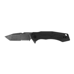 Kershaw Analyst Tanto Folding Knife - Serrated Blade