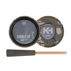 Knight & Hale Double Up Turkey Call - Glass/Slate Pot