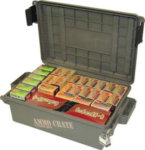 MTM Ammo Crate Utility Box 12 Gauge Army Green