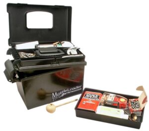 MTM Muzzleloader Dry Box Black - Secure Storage