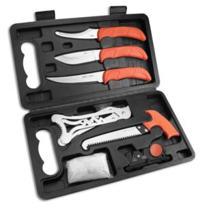 Outdoor Edge Jaeger-Pak 8-Piece Butcher Set