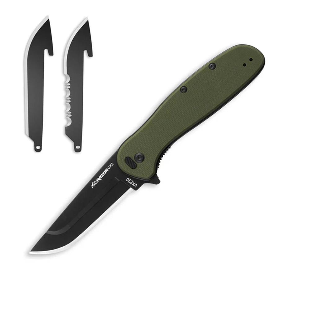 Outdoor Edge Razor VX2 Folding Knife - 3" Blade