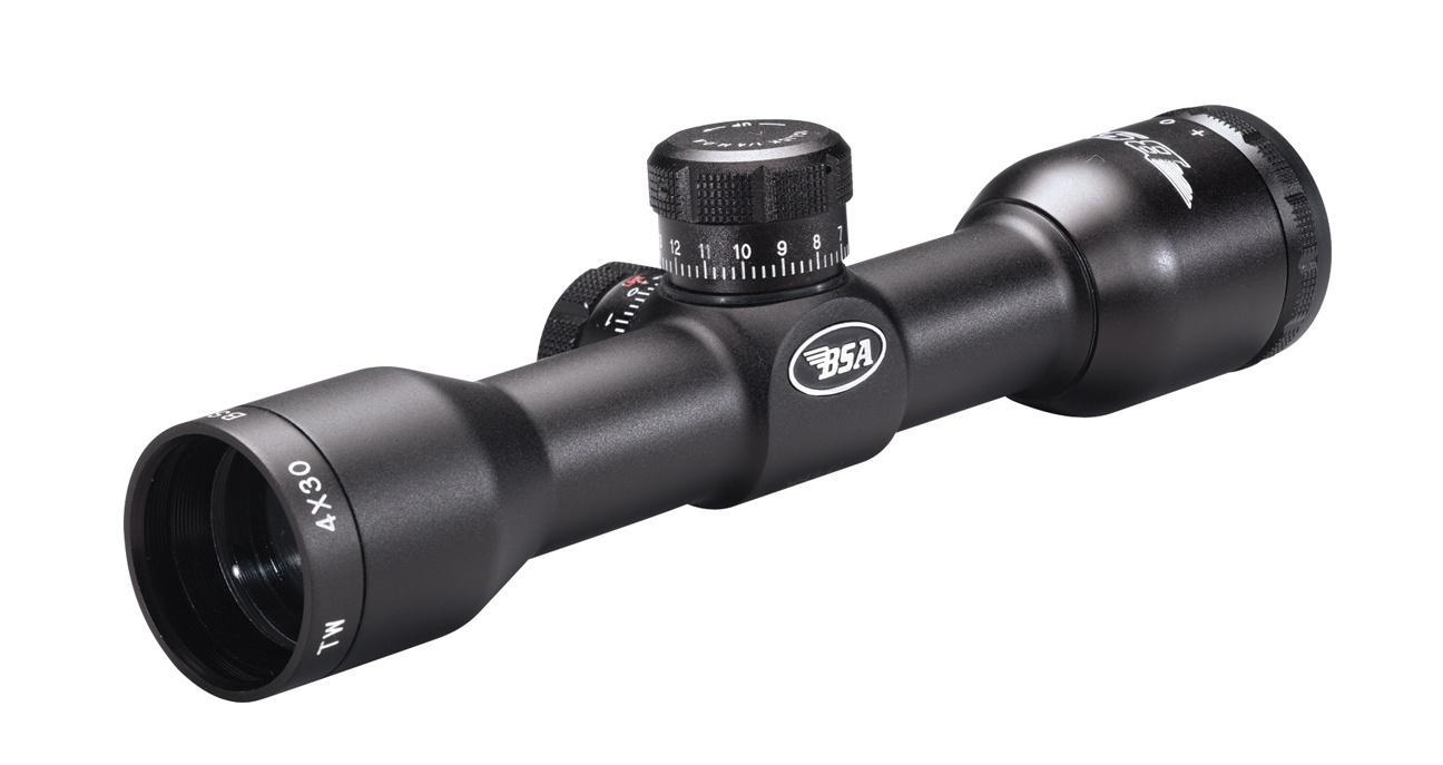 BSA TW4X30 Tactical Rifle Scope with Mil-Dot Reticle