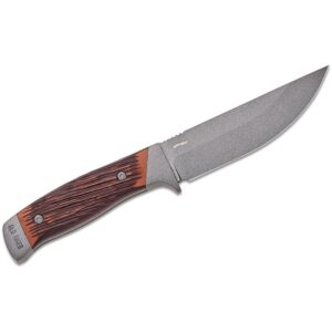 Old Timer Frontier 5" Fixed Blade Knife - Luxewood
