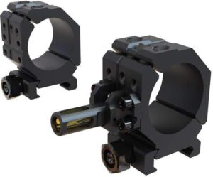 Wheeler Picatinny Rail Scope Rings 1" Low