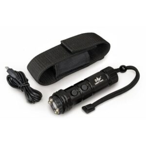 Zap ZAPLM Mini Stun Gun with LED Light - Black