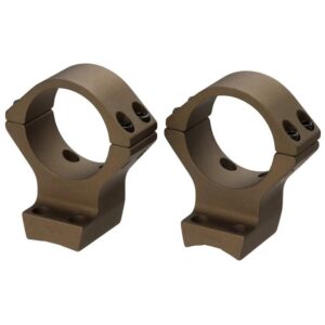 Browning X-Bolt 30mm High Scope Mounts - Smoke Bronze