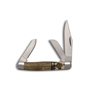 ABKT Roper Stockman Laredo Triple Blade Knife