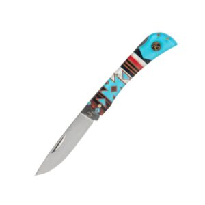 ABKT Roper Tumble Weed Sunset Series II 3" Folding Knife