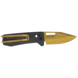 SOG Ultra XR Black and Gold 2.8" Folding Knife
