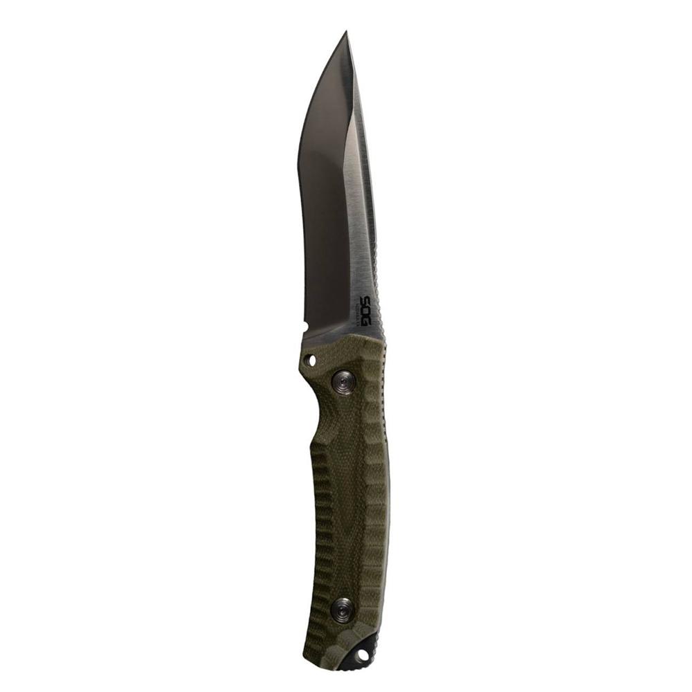 SOG Hidaka FX Fixed Knife 4.8" Drop Point Blade
