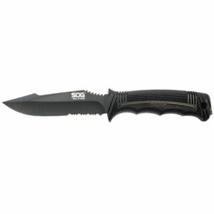 SOG SEAL Strike Fixed Blade Knife 4.9" Serrated