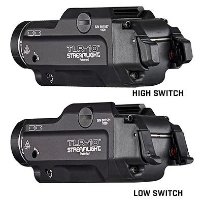 Streamlight TLR-10 Flex 1000 Lumen Weapon Light with Laser