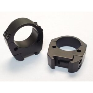 Talley 1" High Smoked Bronze Picatinny Scope Rings