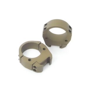 Talley 34mm Low Burnt Bronze Picatinny Scope Rings