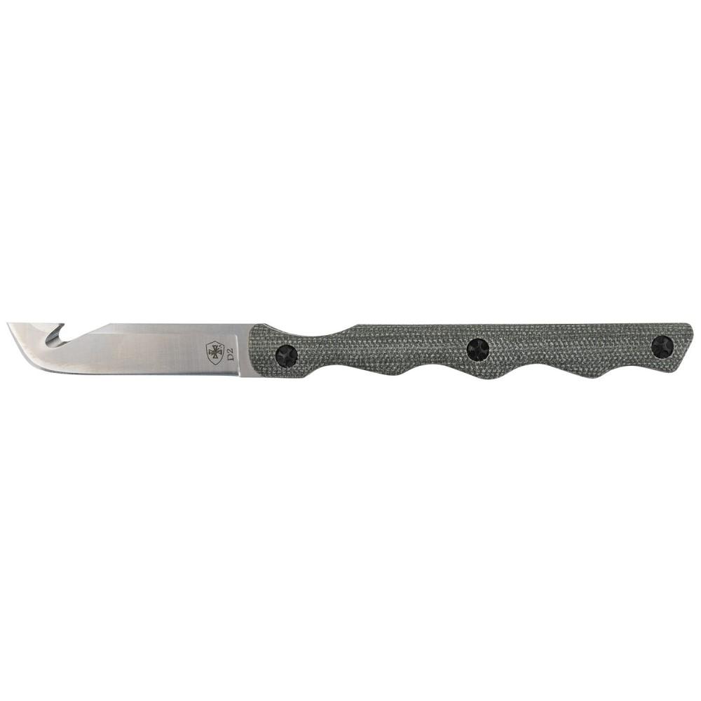 Templar Neck Knife: Drop Point Blade OD Green