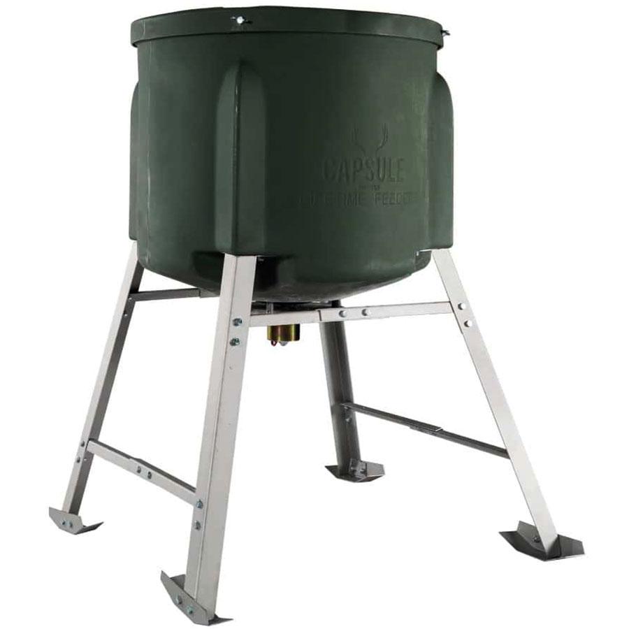 Gamekeeper Capsule Feeder 400 lb Feeder with Legs - MOTOR FREIGHT ONLY