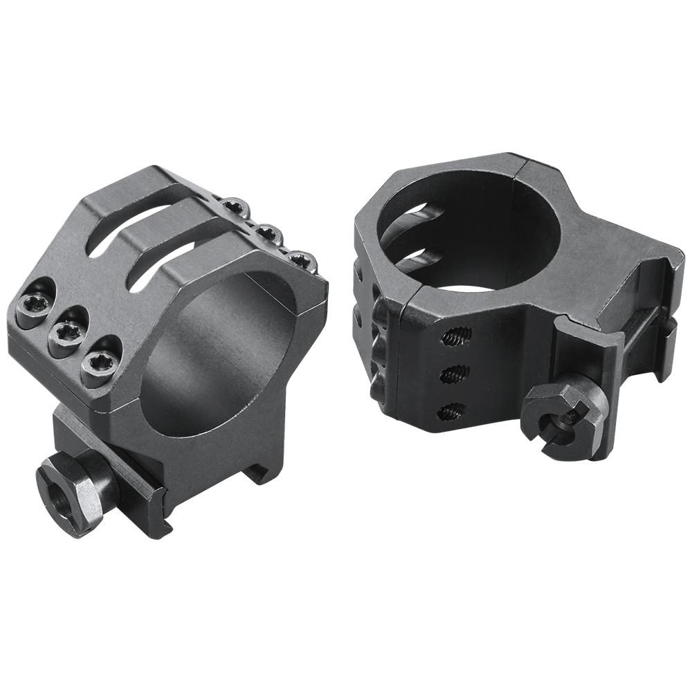 Weaver 6-Hole Aluminum 30mm Scope Rings - Low Matte