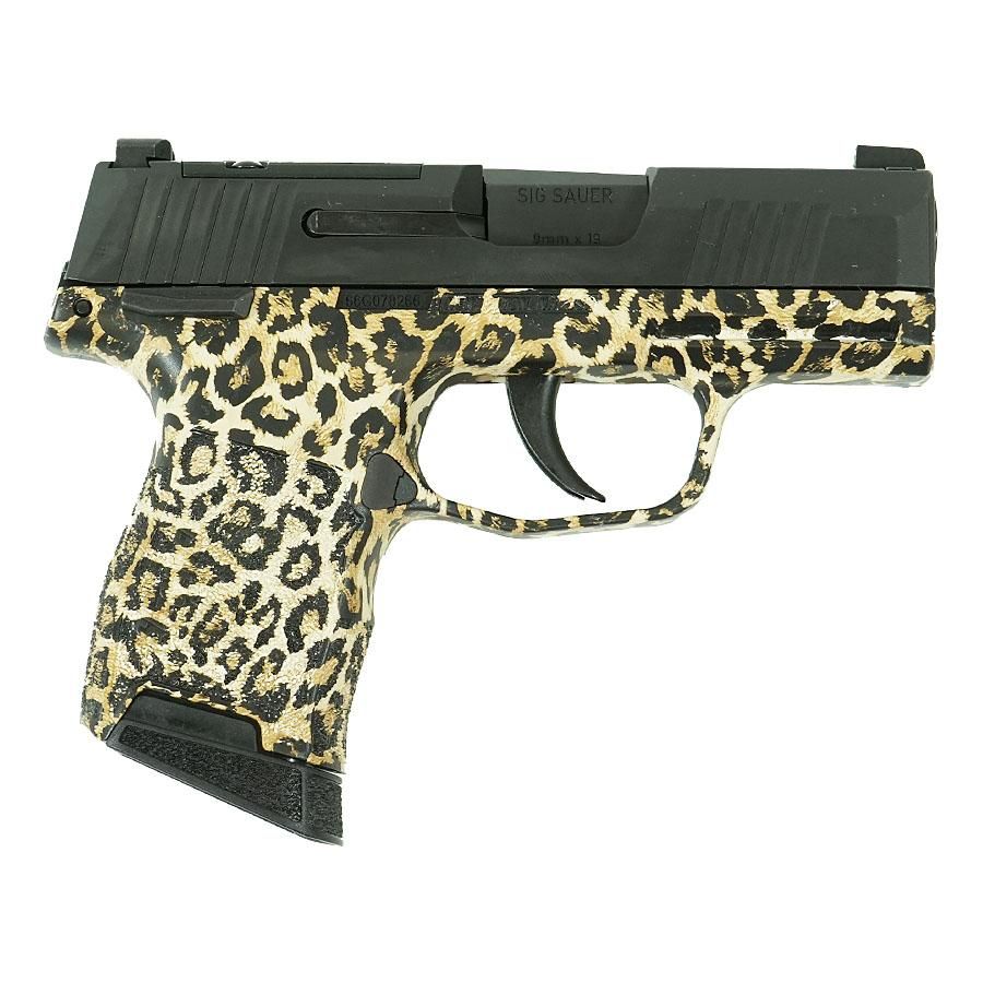 Sig Sauer P365 Leopard Print 9mm Optic Ready Pistol