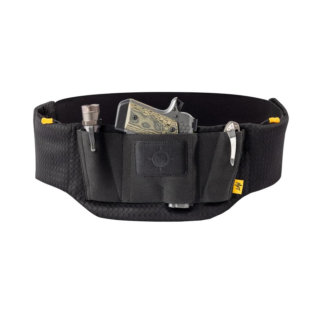 Mission First Tactical Belly Band Holster 26? to 52? Black Ambi