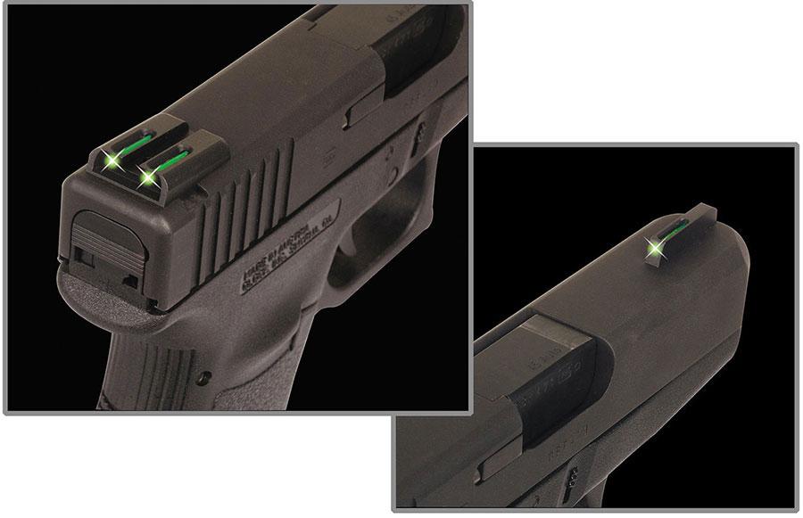 Truglo TFO Tritium Fiber-Optic Sights for Novak 1911