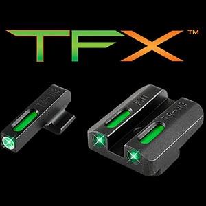 Truglo TFX Tritium/Fiber Optic Sights for FNH FNP-45 FNX-45