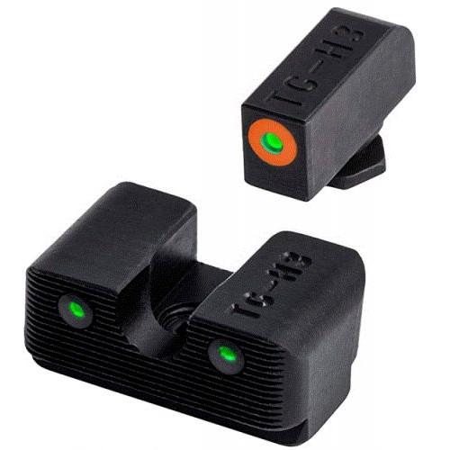TruGlo Tritium Pro Night Sights - Green & Orange