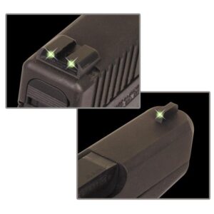 Truglo Tritium Sights for S&W M&P - Brite-Site Green