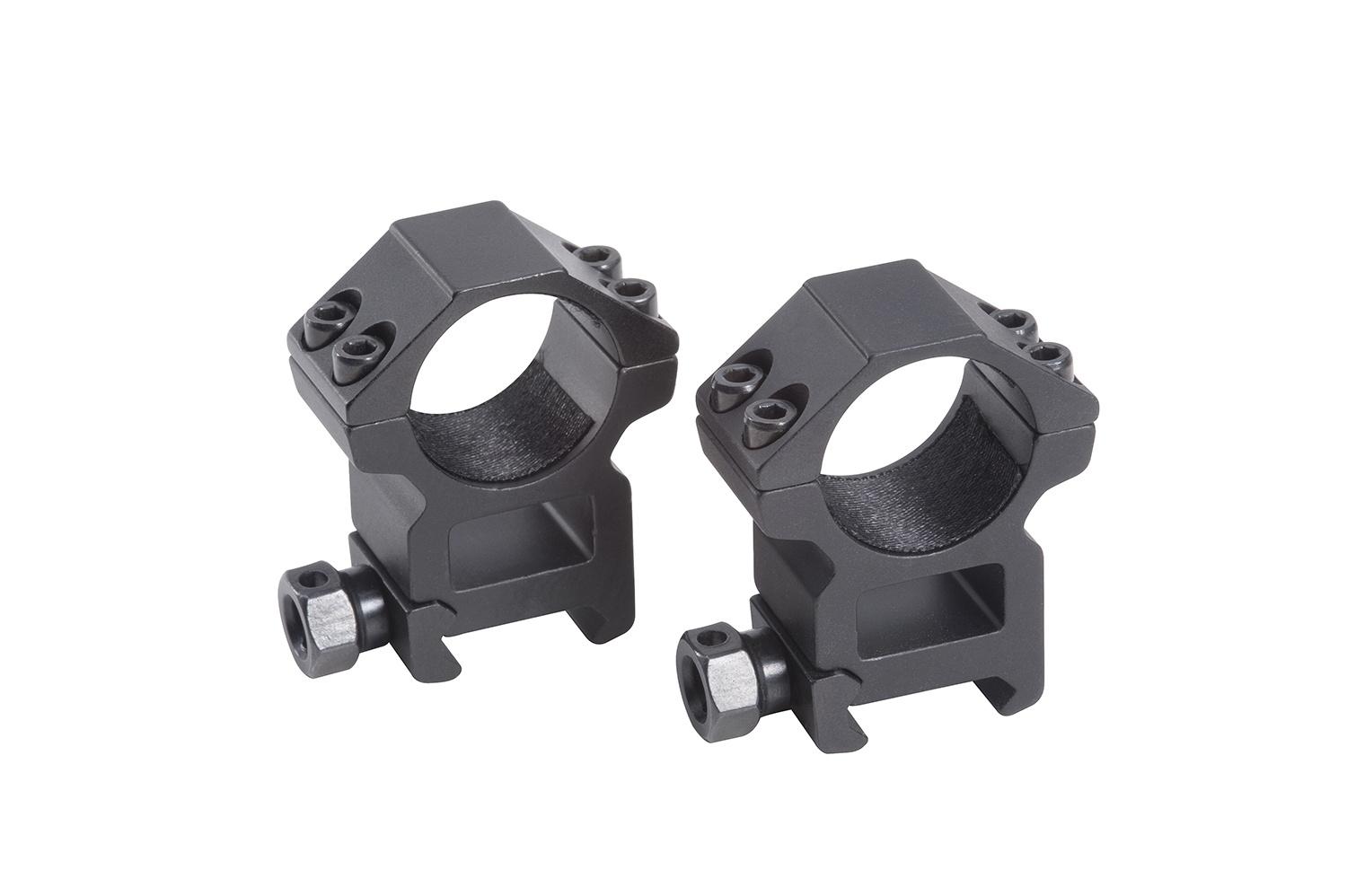 Traditions Tactical Weaver Rings 1" Medium - Matte Black