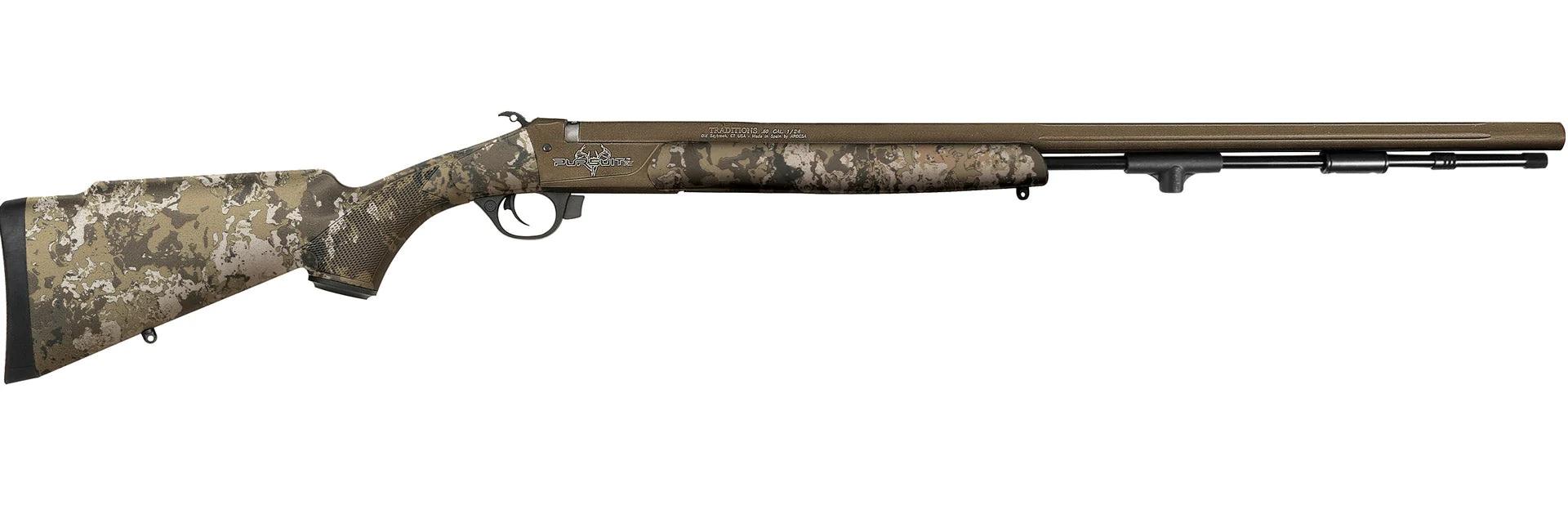 Traditions Pursuit .50 Cal Muzzleloader Rifle - Bronze