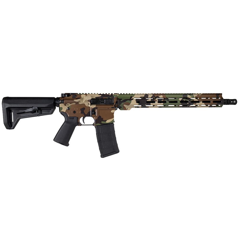 Shark Coast Tactical M81 Woodland Camo AR 16" Rifle