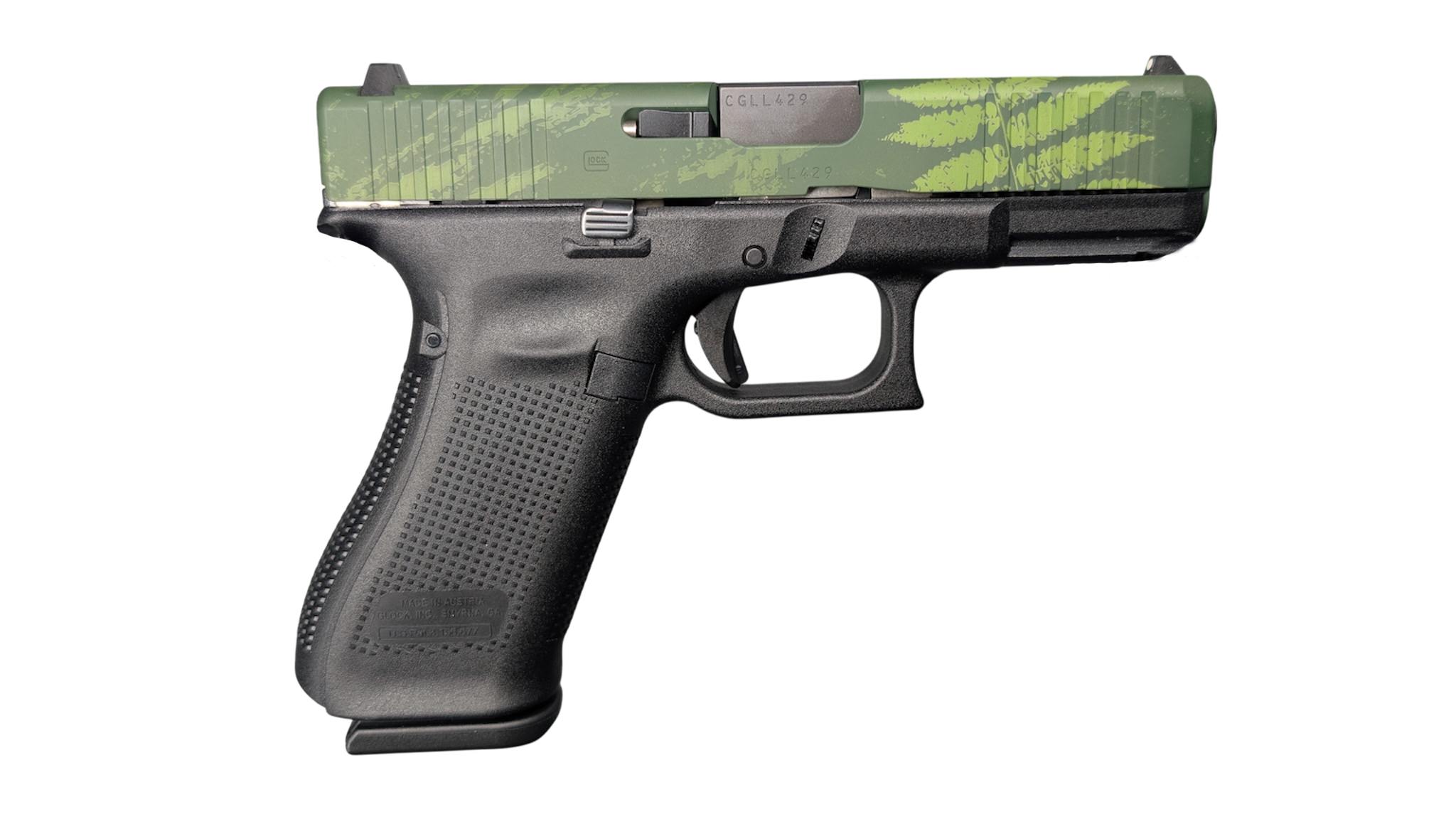 Glock 45 V Island Camo 9mm Pistol 4" Barrel
