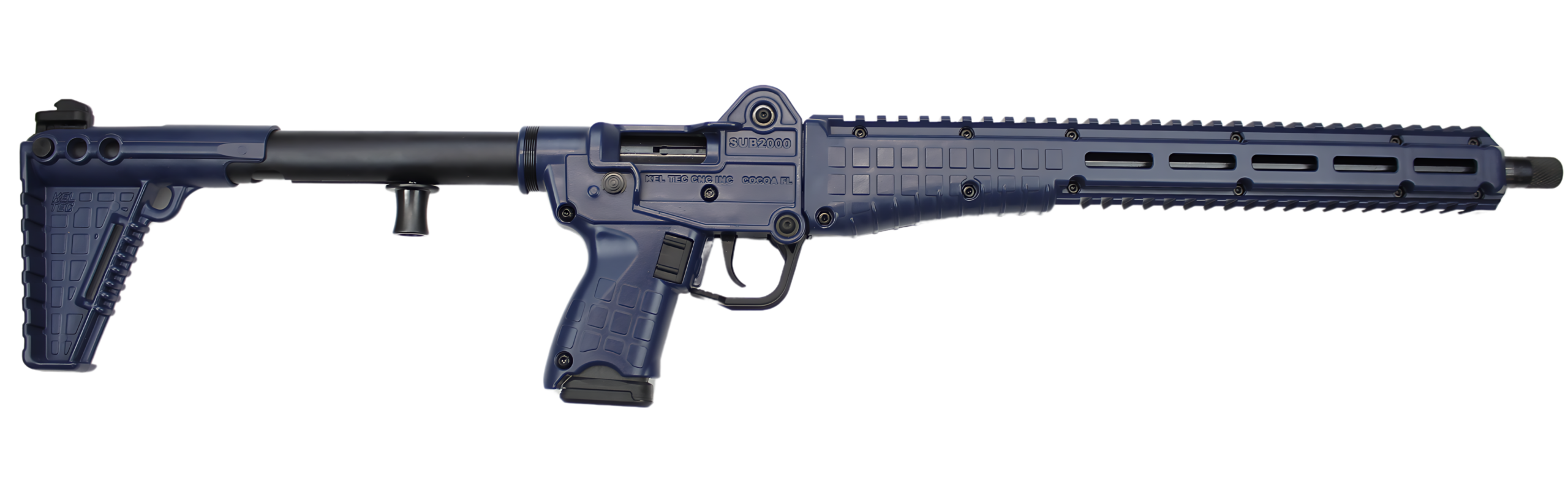 KelTec SUB2K G3 9mm Navy Blue Rifle with Glock 15-Round Mag