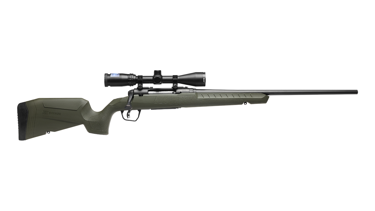 SAVAGE GEN2 AXIS II XP COMPACT 243 WIN RIFLE ODG SYNTHETIC W/SCOPE