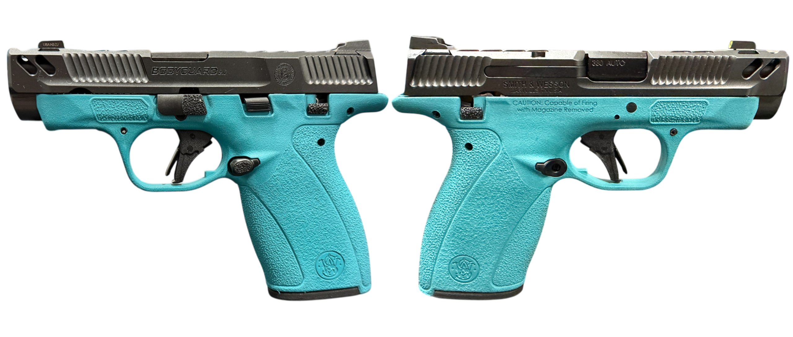 Smith & Wesson PC Bodyguard 2.0 .380 ACP Aztec Teal Pistol