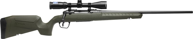 SAVAGE AXIS 2 XP 30-06 SPFD RIFLE BOLT 22" GREEN/BLACK SCOPE INCLUDED 1-4RD